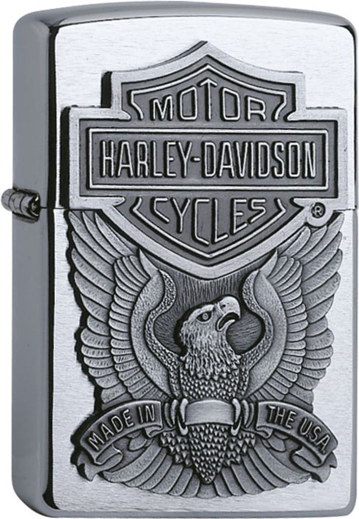 Feuerzeuge ZIPPO HARLEY DAVIDSON EAGLE EMBLEM 60001207 Produktbild 