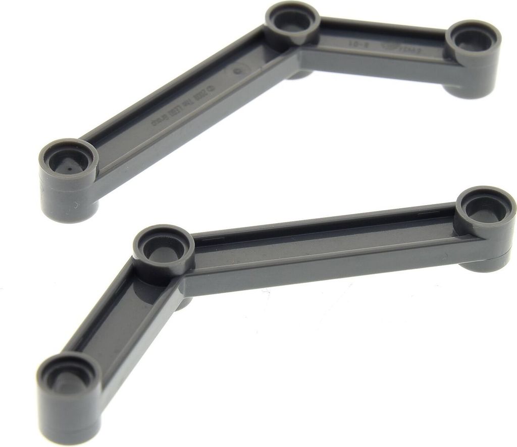 2x Lego Technic Verbinder Stange 1x9 neu-dunkel grau Gelenk 8047 75157 64451