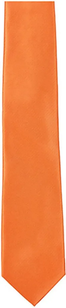 Cravatta Twill Arancione Trend 2026 | Look Uomo Elegante e Pop