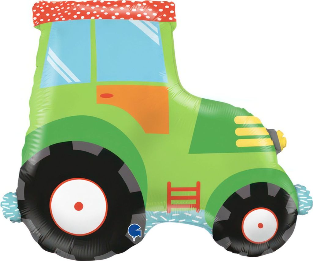 Grabo Traktor Folienballon 69cm verpackt Produktbild 