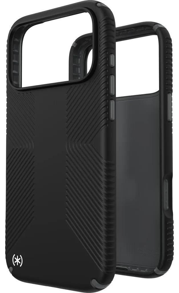 Speck Presidio2 Grip iPhone 17 Pro Max Hülle Hardcase Backcover Stoßfest - Schwarz