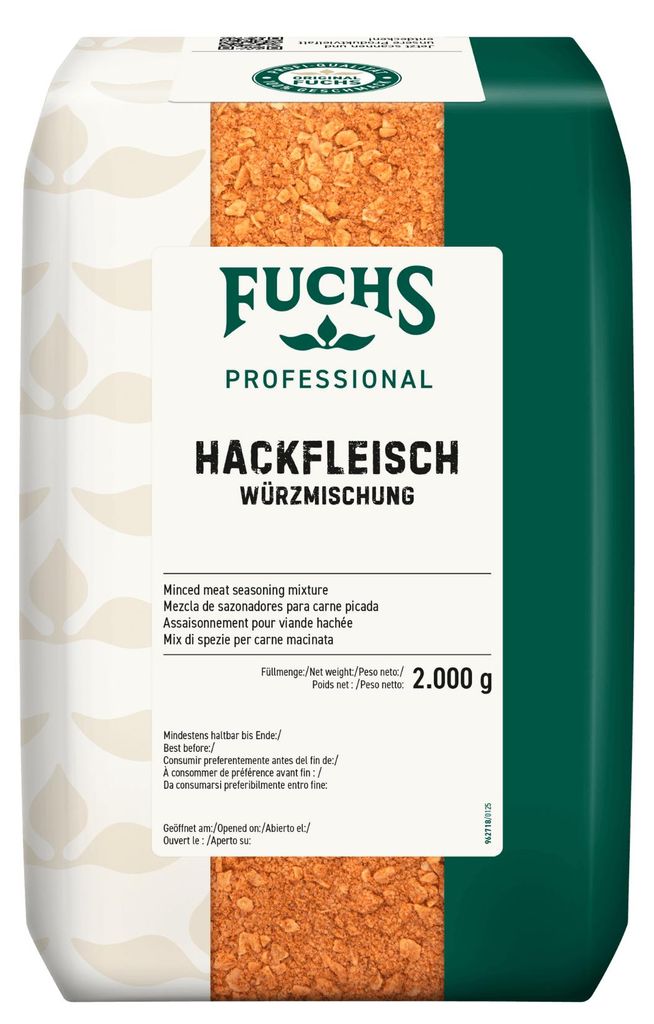 Fuchs Professionele kruidenmix voor gehakt, fijn afgestemd, Productafbeelding 
