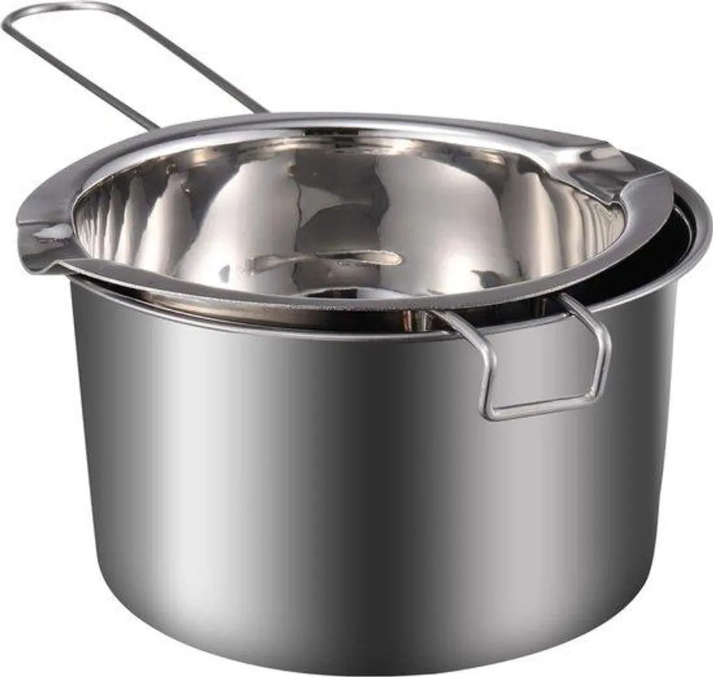 Récipient de fonte anti-brûlure en inox pour faire fondre votre chocolat
