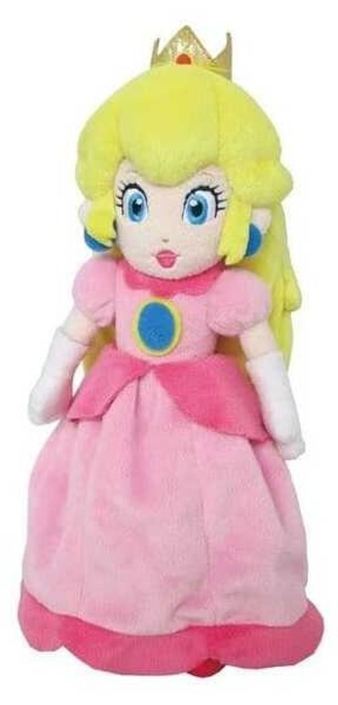 Super Mario Plüschfigur Princess Peach 26 cm Produktbild 