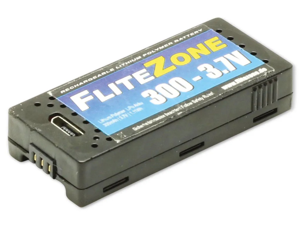 Batterie LiPo 3.7V FliteZone 300 : fini les pannes d'énergie en vol
