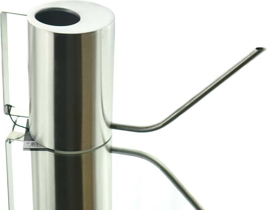 Esschert Design Gießkanne Edelstahl Zylinderform schlank & hoch