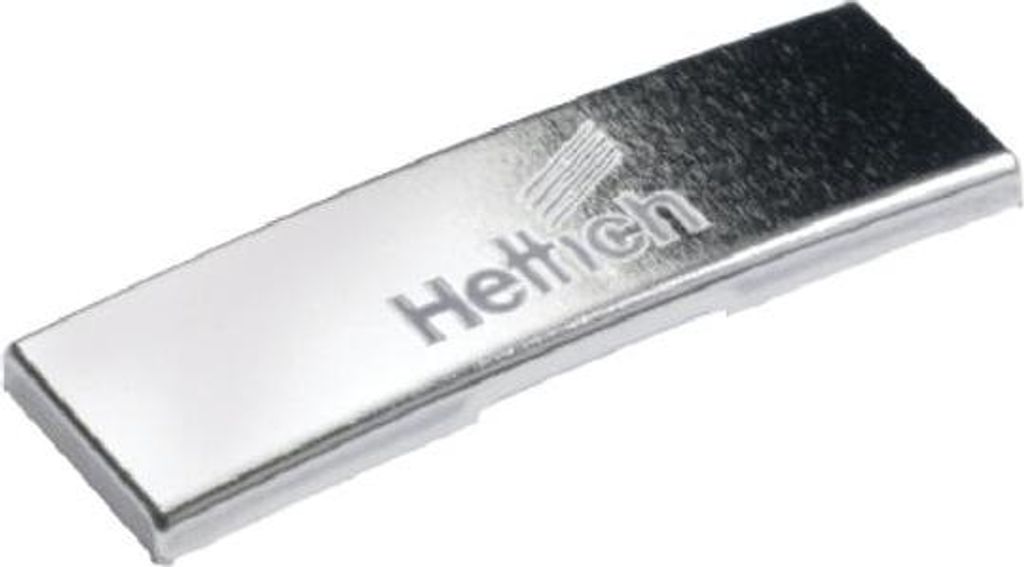 Cache pour bras de charnière HETTICH Sensys - Acier nickelé Image du produit 