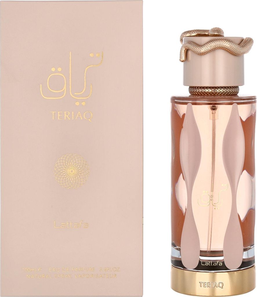 Lattafa Teriaq, Unisex, 100 ml, Nicht nachfüllbare Flasche, Produktbild 