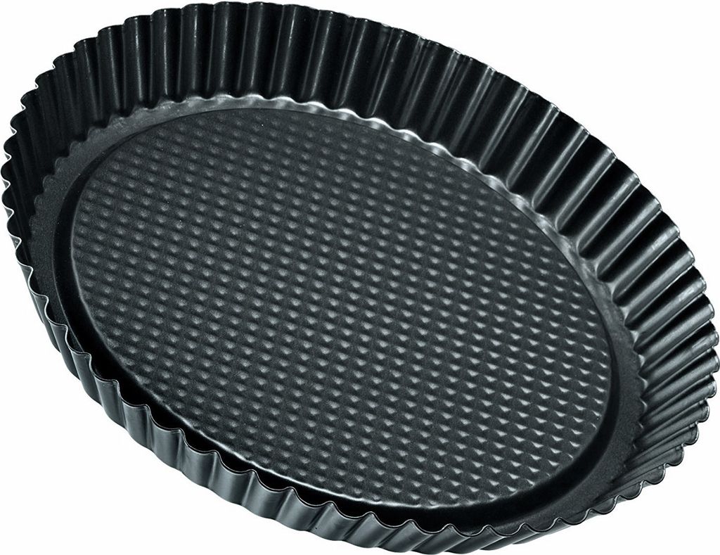 Puszka na tartę z owocami, czarny metalik, Ø 28 cm Zdjęcie produktu 