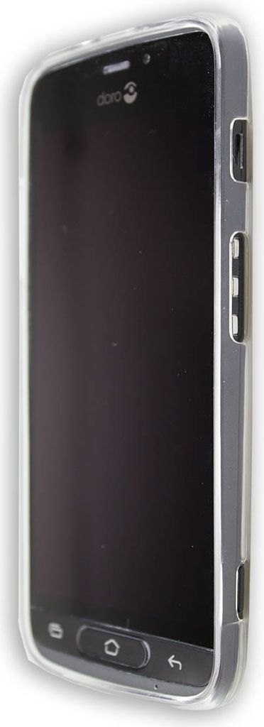 Bundle TPU Hülle Doro 8040/8042, transparent+Folie