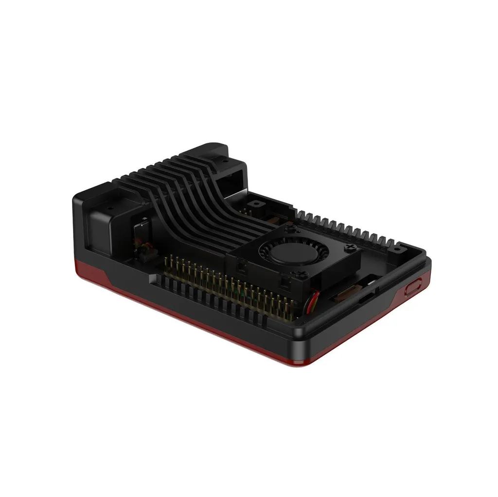 Argon NEO 5 BRED Boîtier pour Raspberry Pi 5 avec Ventilateur Actif - 2