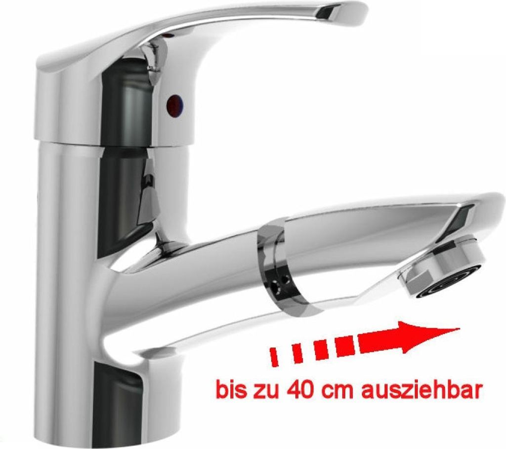 heinrichschulte ascona_1 Waschtischarmatur, ausziehbar mit Produktbild 