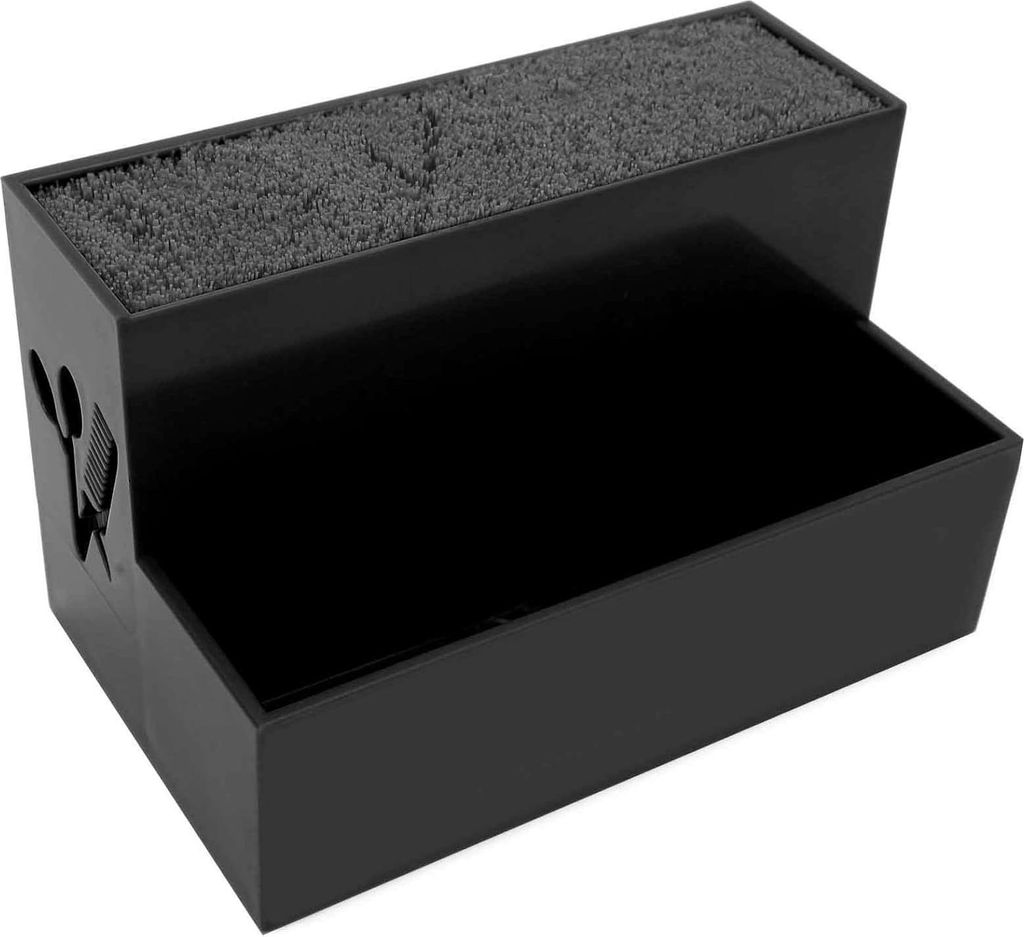 Friseurzubehör Aufbewahrungsbox Organizer - professionelle Accessoires für Friseure - schwarz - Friseurbedarf