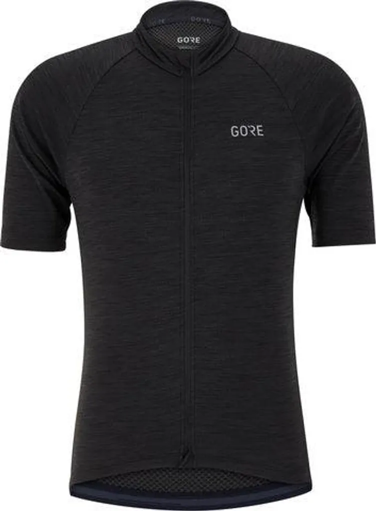 Maillot Cyclisme Route GORE® WEAR C3 Noir S pour Sorties Longue Distance