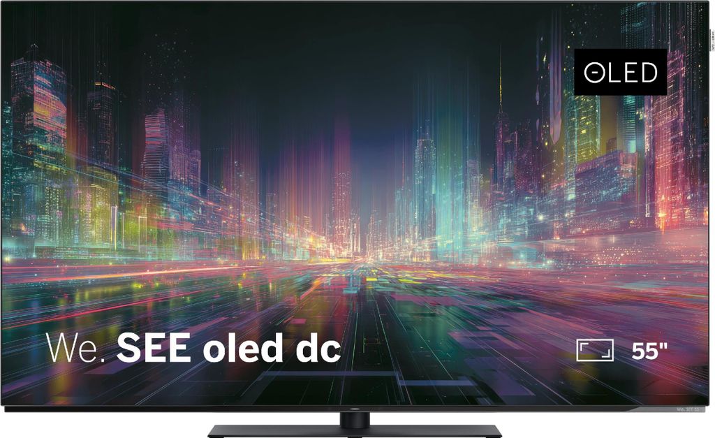 LOEWE We. SEE 55 Zoll OLED-TV, Dual Channel, Smart TV (Dolby Vision, 60 W Dolby Atmos, HDMI 2.1 120 Hz VRR, Apple AirPlay, Matter, Bluetooth Remote...