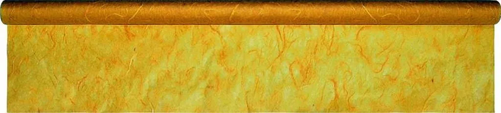 Soie de Paille Jaune Soleil 70x150cm pour Masquer Imperfections et Décorer