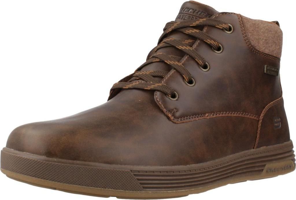 Skechers Wasserdichte Stiefel von Cavell Isaac, Braun 45 EU