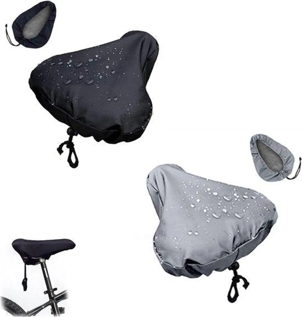 Housse de selle vélo : ne pédalez plus sur une selle mouillée - Set x2