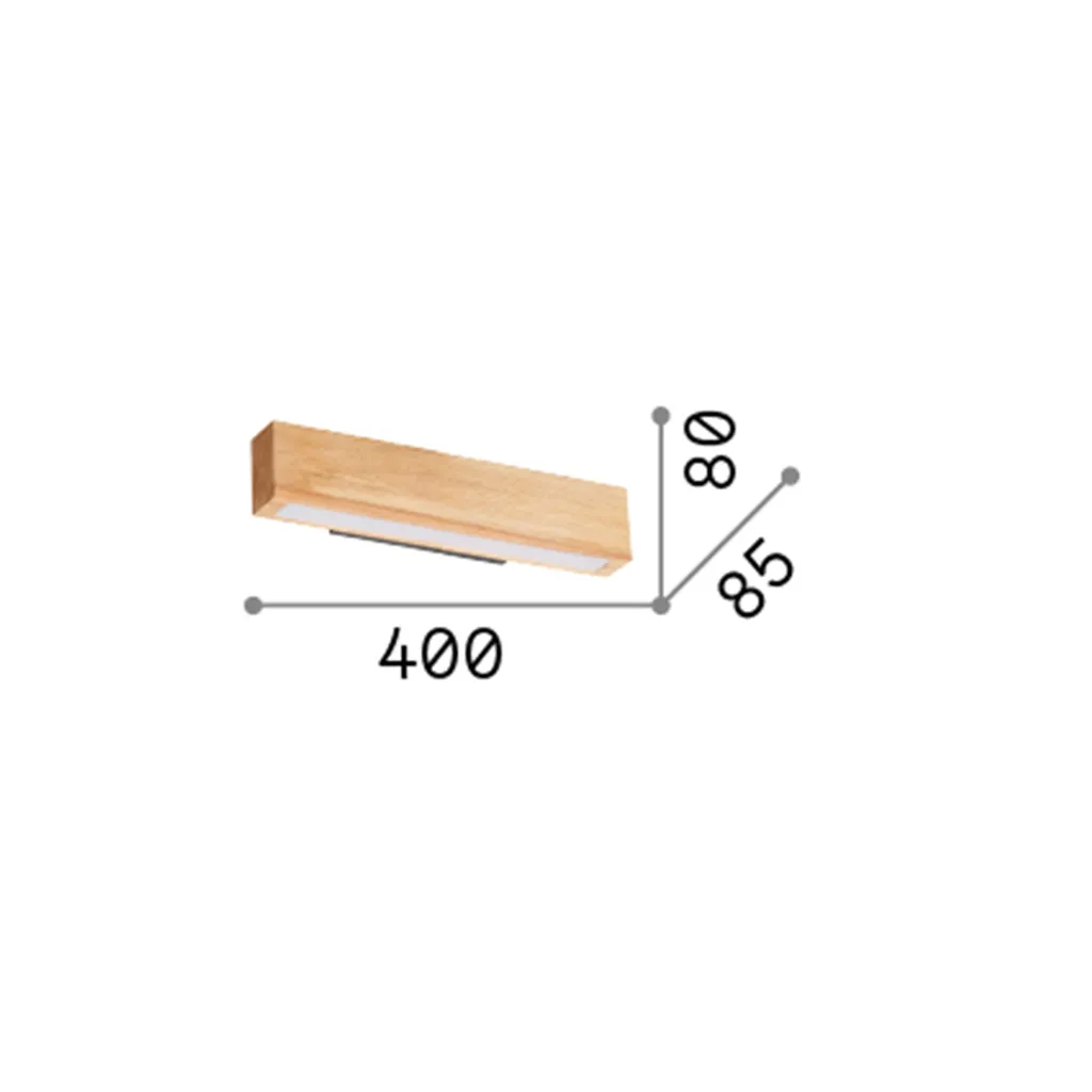 Applique Murale Bois LED 13W : Finissez-en avec l'Éclairage Froid