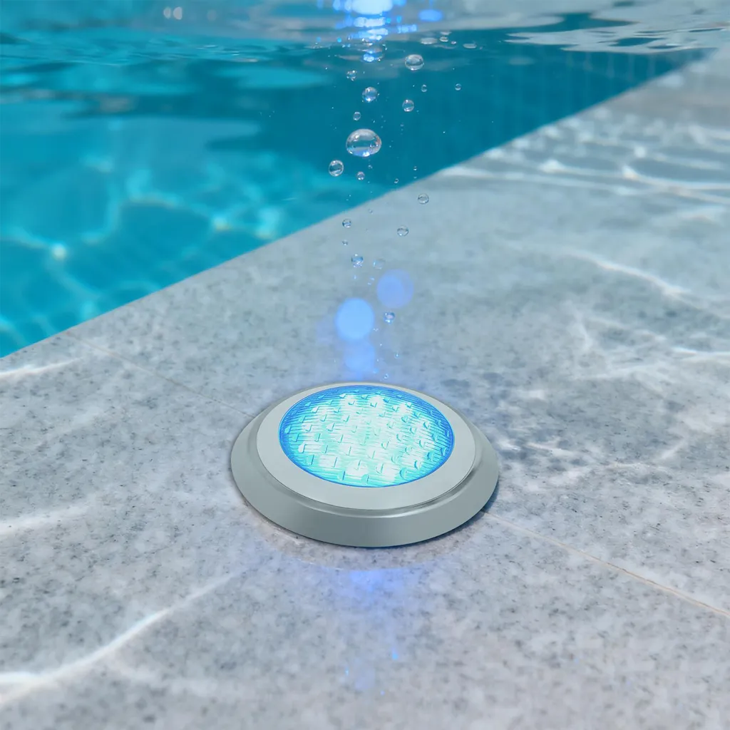 Solution éclairage subaquatique RVB IP68 BLANC contre l'obscurité eau - 2