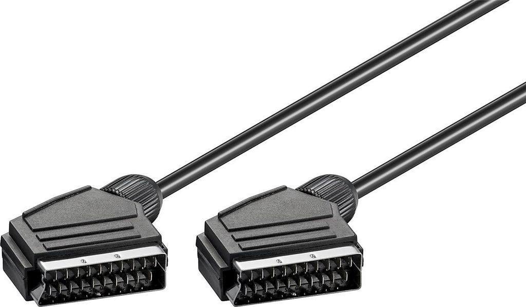 Goobay SK 21-300 LC 3,0m Kabel EUROCONNECTOR 3 m SCART Produktbild 