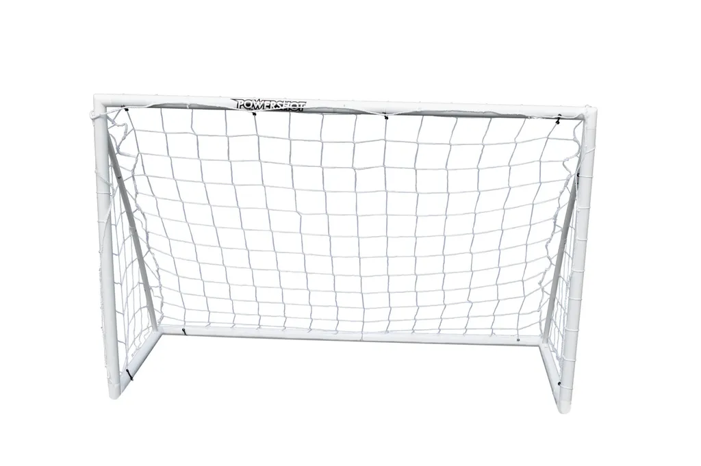 Cage de foot PVC 1,8x1,2m : installation facile et résistance intempéries