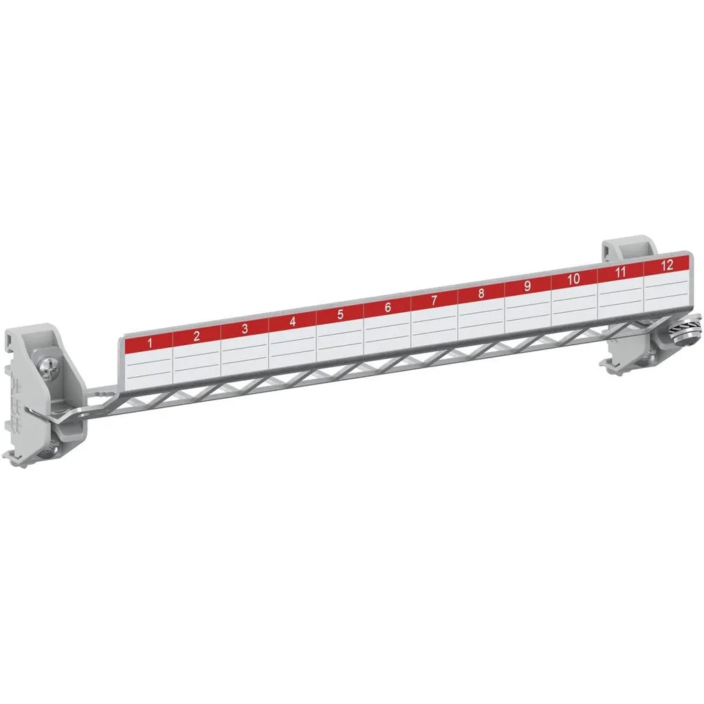 Panneau de brassage 12 modules STRIEBEL & JOHN E-Dat Keystone Rail DIN