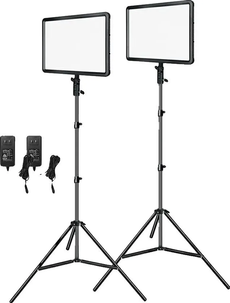 Éclairage vidéo LED 30W bicolore pour supprimer les ombres portées
