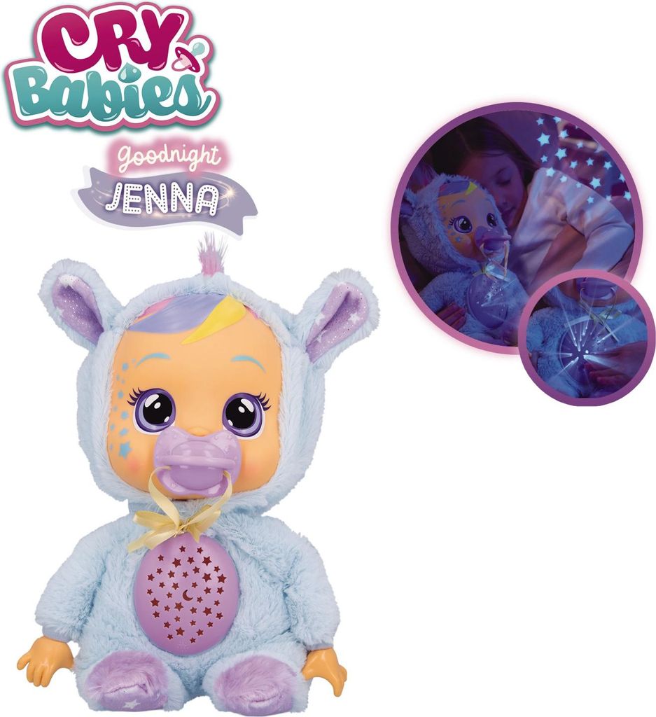 IMC Toys Cry Babies Goodnight Jenna, Babypuppe, Weiblich, Produktbild 