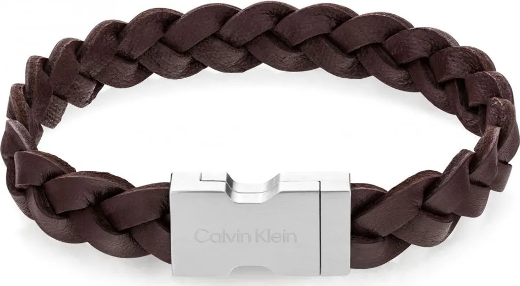 Bijou masculin CALVIN KLEIN 35000570 : Bracelet rigide en acier noir