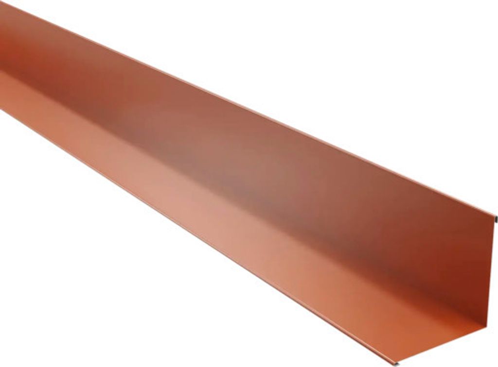 PRECIT Innenecke 90° für Wand Kupferbraun RAL 8004 2000 mm Produktbild 