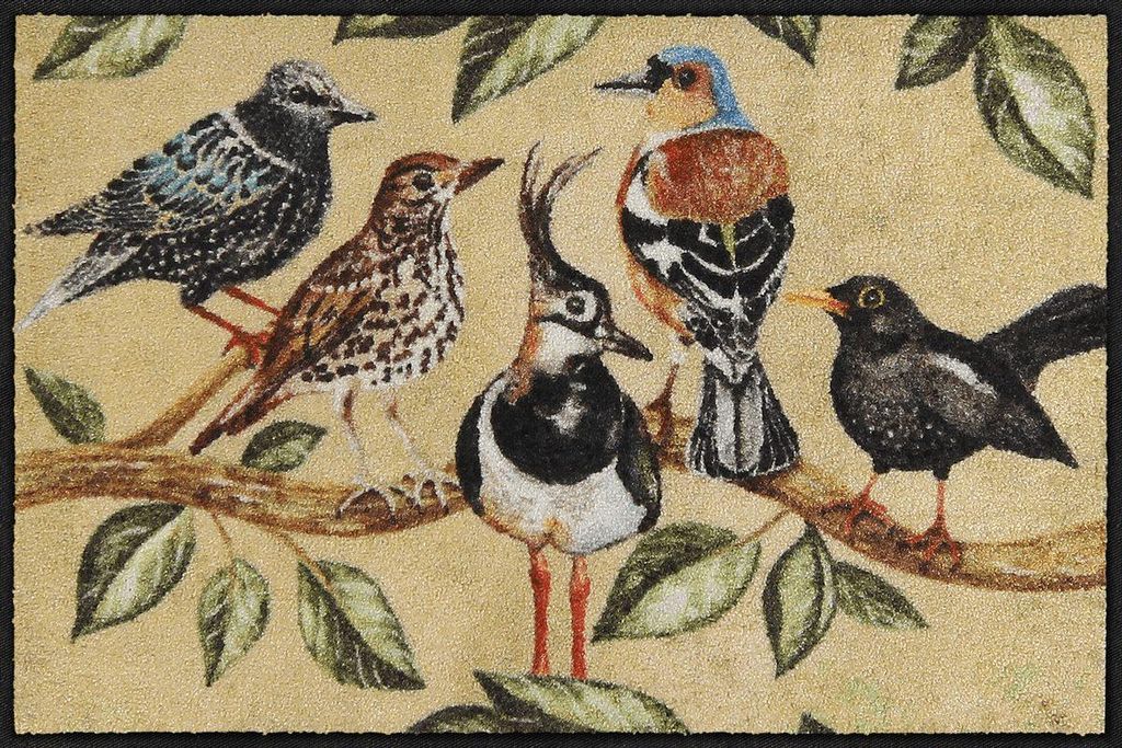Salonloewe BIRD SONG Fußmatte Wohnmatte 50 x 75 cm