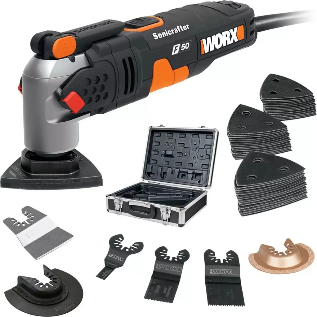 Réparer et ajuster facilement avec le WORX 450W Sonicrafter F50 WX681