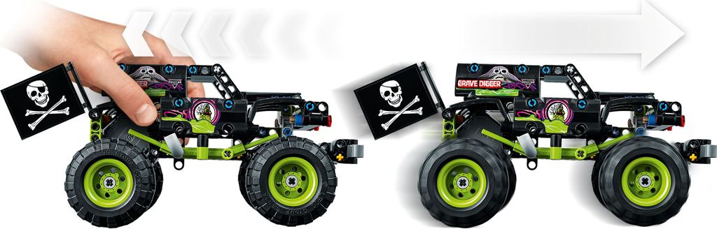 LEGO® Technic 42118 Monster Jam® Grave Digger® Obrázok produktu 4