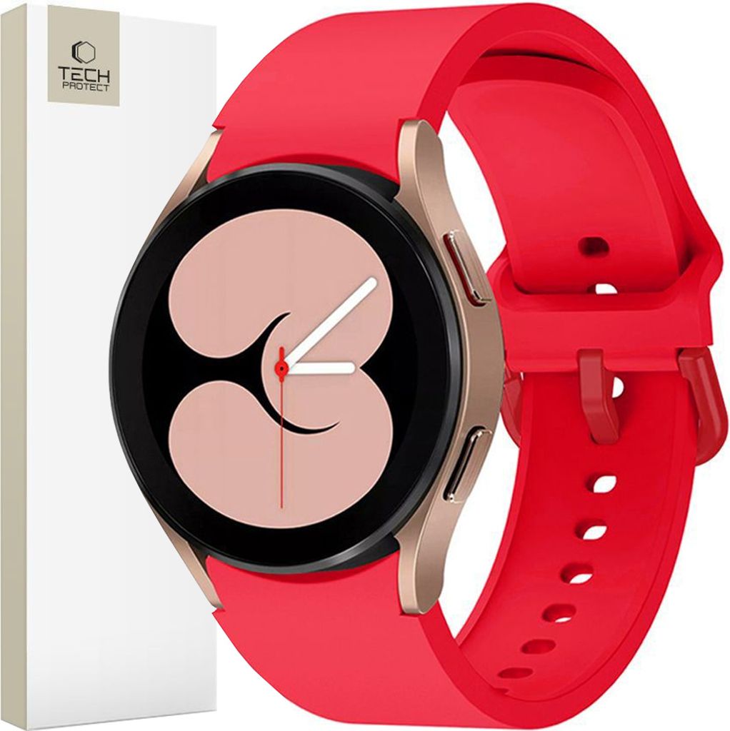 Tech-Protect Iconband Samsung Galaxy Watch 4 40/42/44/46mm Korallenrot