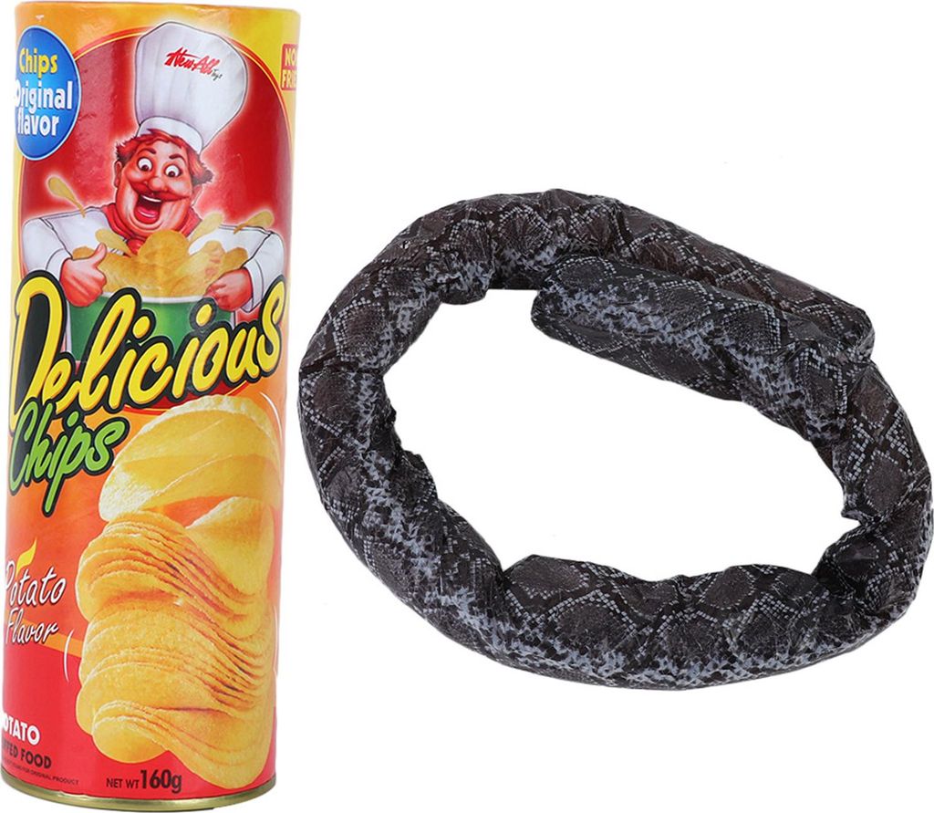 Křupavý had, jedinečné žertovné rekvizity pro halloweenské Obrázek produktu 