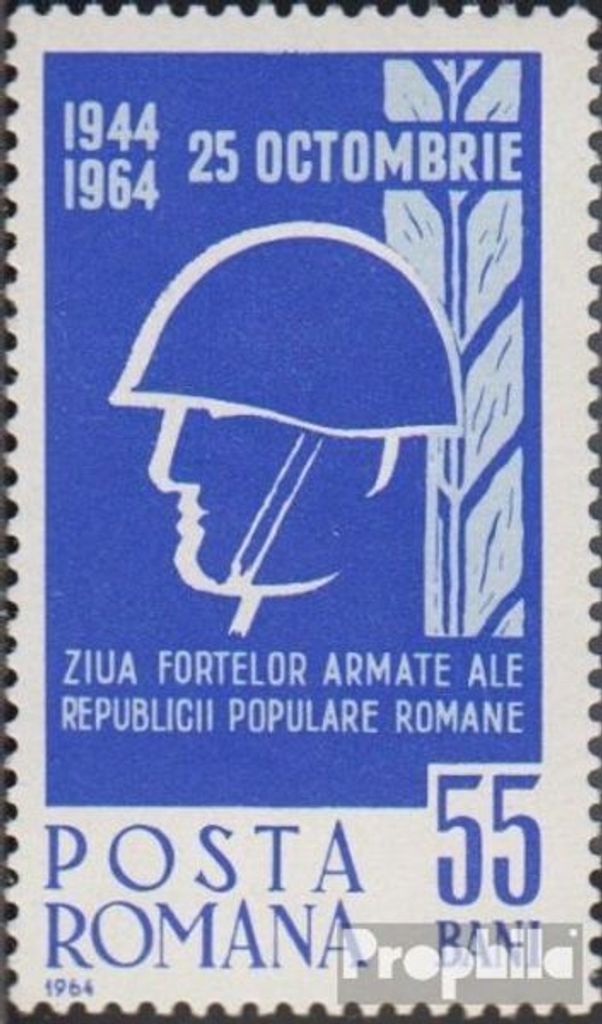 Briefmarken Rumänien 1964 Mi 2343 (kompl.Ausg.) postfrisch Tag der Armee
