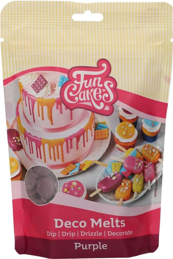 FunCakes Deco Melts -Lila- 250g Produktbild 