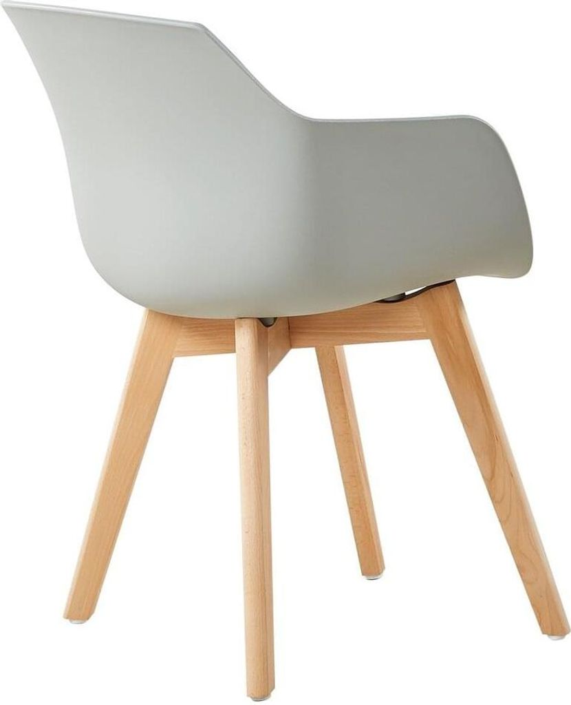 HJ_WeDoo 4er Set Sessel Skandinavisch Wohnzimmerstuhl Produktbild 3