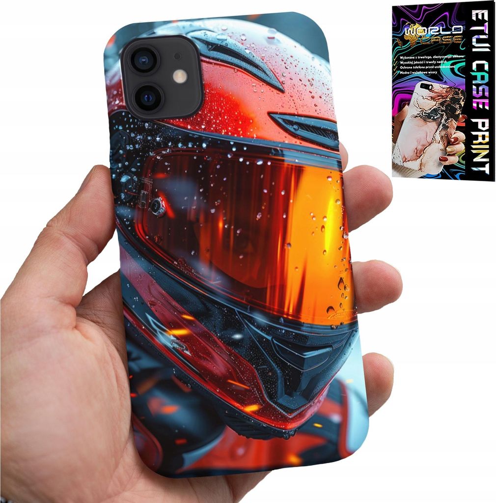 Hülle Für Iphone 12 Mini - Motorrad, Motorradhelm-Fan