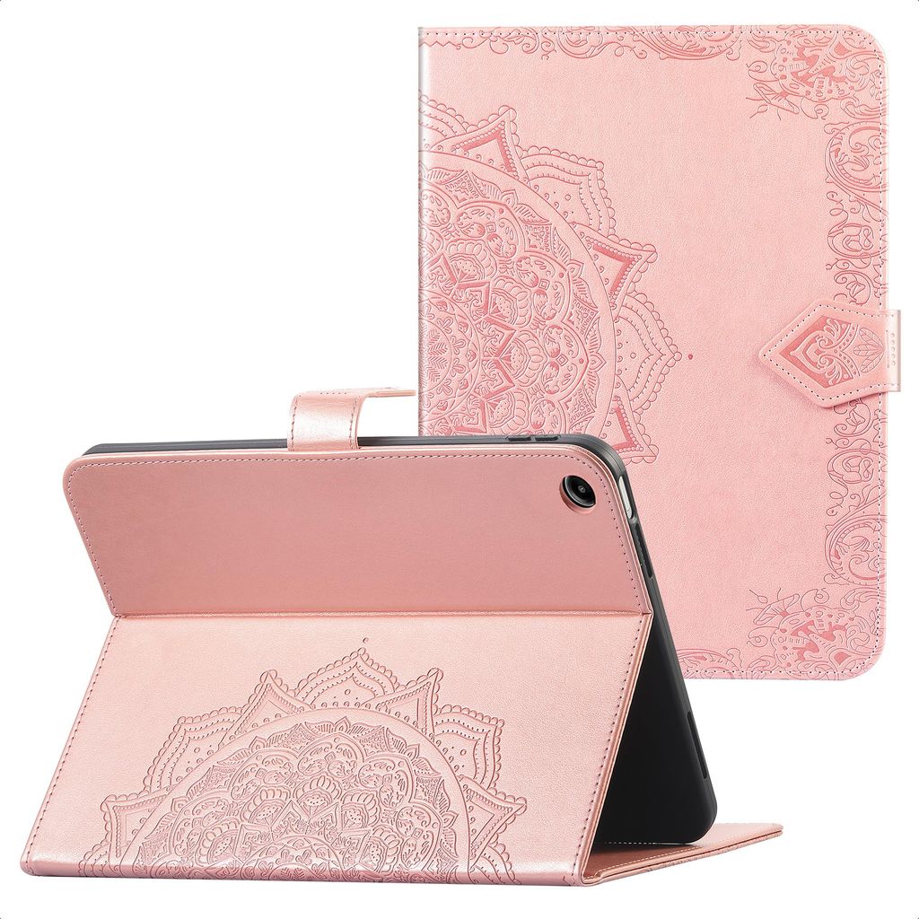 imoshion Mandala Klapphülle Samsung Galaxy Tab A11 Plus - Rose Gold
