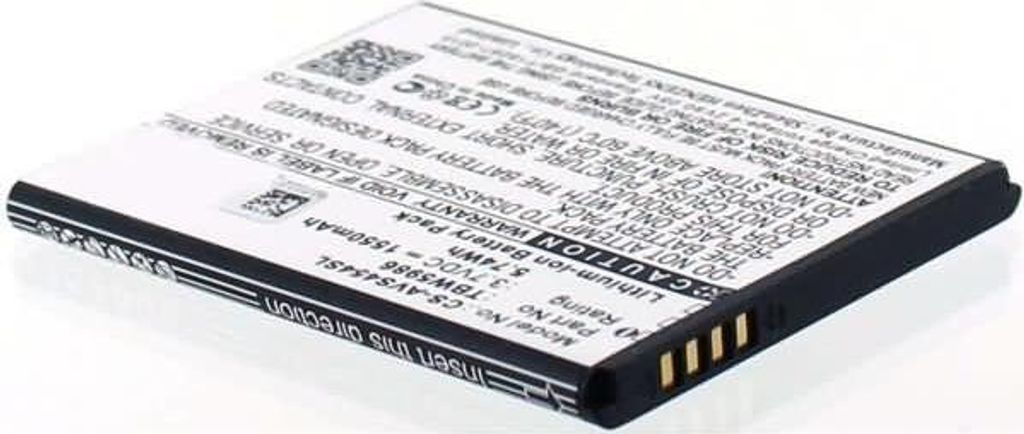 Akku für Archos AC1850A Li-Ion 3,7 Volt 1550 mAh schwarz.