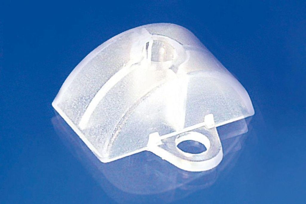 Gutta Abstandshalter Sinus 76/18 20 Stk. transparent inkl. Schrauben