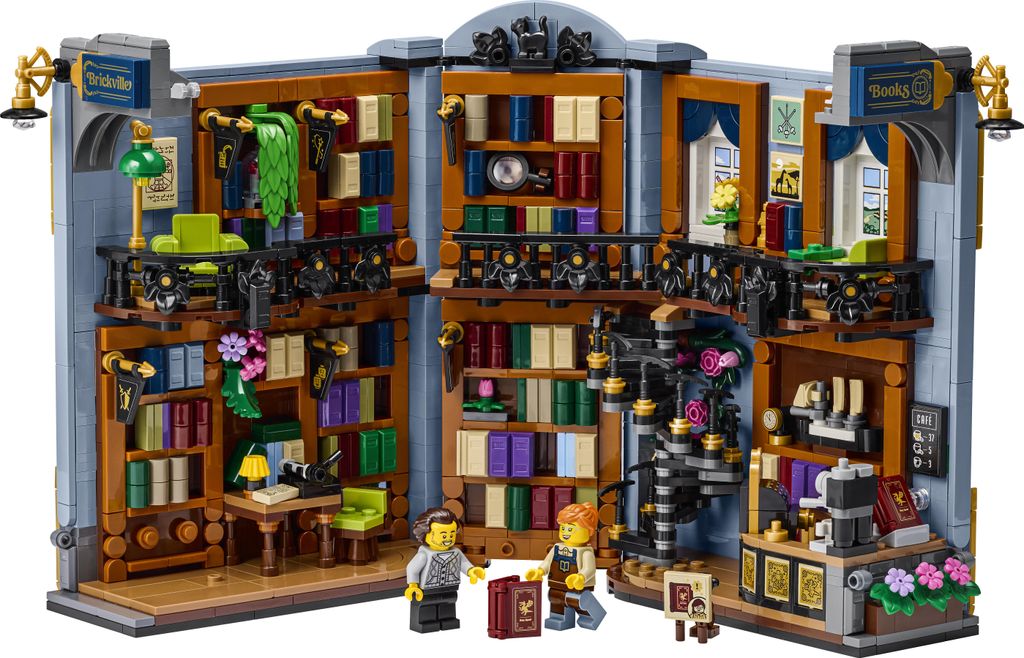 LEGO Icons Libreria: Santuario dei Libri 11379 Immagine del prodotto 