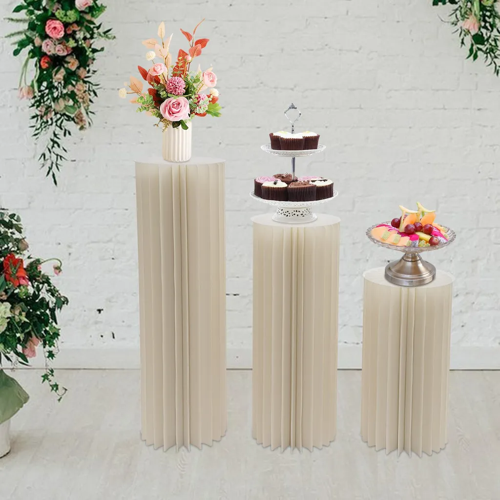 Support d'exposition pour mariages et vernissages - Design blanc crème - 2