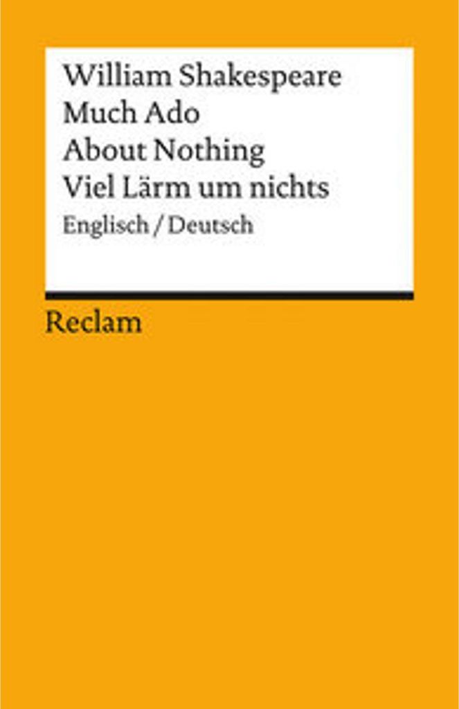 Much Ado About Nothing. Viel Lärm um nichts