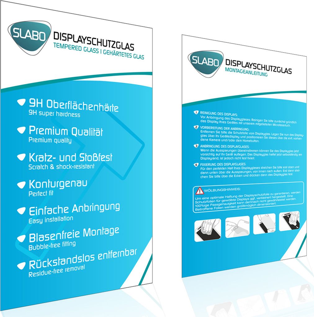 Slabo PREMIUM Panzerglasfolie für Amazon Kindle Paperwhite Produktbild 3