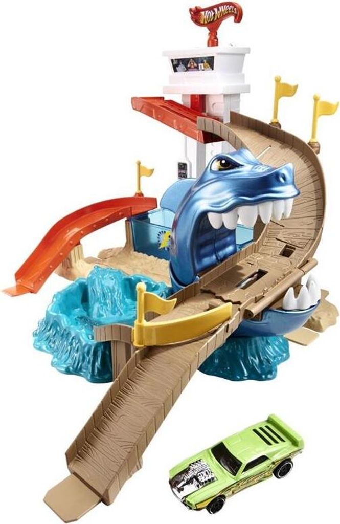 Hot Wheels Color Shifters Hai-Attacke Spielset Immagine del prodotto 