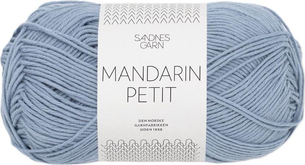 Sandnes Mandarin Petit 50g 6032 bla hortensia