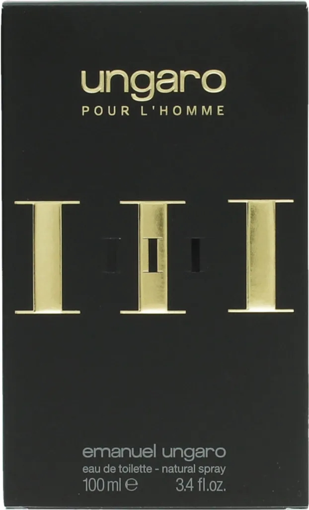 Eau de toilette Emanuel Ungaro III 100ml pour soirées et rendez-vous